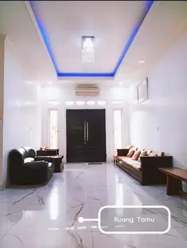 RUMAH BAGUS LUAS 8 X 18M² FULL FURNISH DI DUTA BANDARA PERMAI DADAP