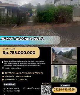 jual murah rumah melalui lelang negara