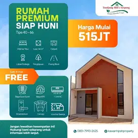 cluster strategis DP0% free biaya2 dkt Serpong