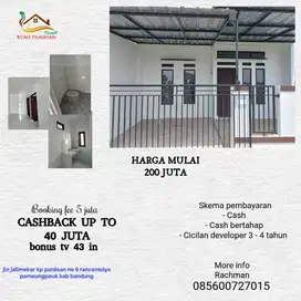 Di jual rumah minimalis modern di daerah bandung selatan