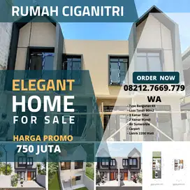 Rumah Minimalis Idaman Ciganitri Bandung Dengan 3 Kamar Tidur