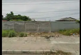 Dijual Tanah Jl. Kapten Sumarsono Sudah Pagar Tembok