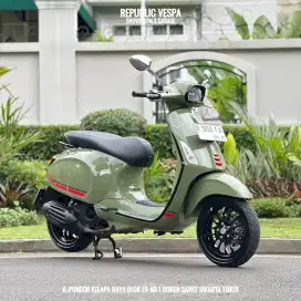 Piaggio Vespa Sprint S 150 Iget ABS LED Warna Green Tenance Perfect
