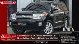 Toyota Landcruiser 4.6 V8 ZX Gasoline Black On Beige Fullspec Sunroof