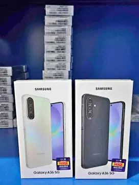 SAMSUNG A36 5G 8/256 FREE CASE+HYDROGEL PROMO MUMER GARANSI RESMI 1 TH