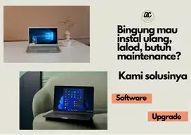 Jasa instal ulang untuk PC, Laptop, Notebook