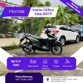 Honda vario 125cc pgm Fi tahun 2017
