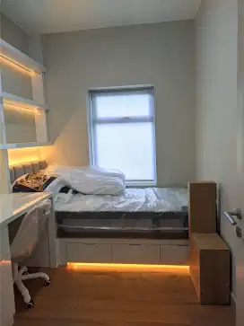 Custom furniture design interior apartemen di jakarta