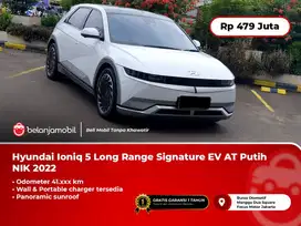 Hyundai Ioniq 5 Long Range Signature EV AT Putih 2022/2023