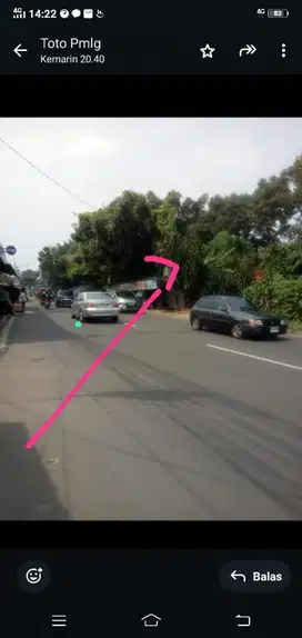 Jual Tanah jl raya Sudimara Kedaung Ciputat tangsel