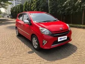 [OLX Mobbi] Toyota Agya Silver 1.0 G Bensin-MT 2017 JUW