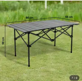 meja lipat camping