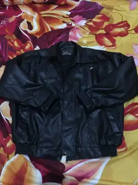 Jaket kulit john collection
