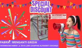 Rak minimarket gondola