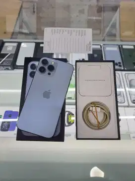 Second IPhone 13 Pro Max 128GB Blue Ex IBOX Mulus Fullset Nego