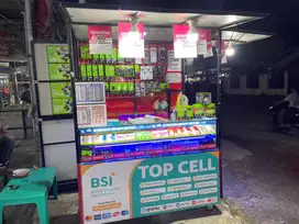 Konter pulsa dan accessories