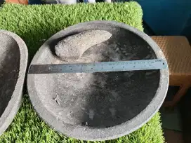 Ulekan batu asli 30cm