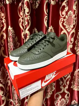 Sepatu Nike Court Vision Low nn Green Army