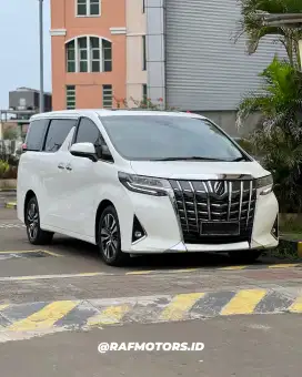 Alphard 2.5 G Atpm 2022 Nik 2021 TSS AT Toyota Safety Sense Putih