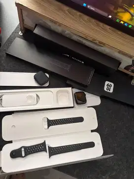 Apple Watch Series 7 45MM Nike Edition Anthracite Black Original