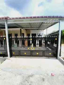 Pagar minimalis kekinian