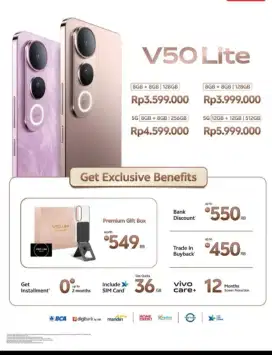 Vivo lite50 12GB + 12GB
