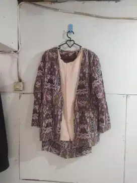 Kebaya Stelan Rok Dress Motif Batik