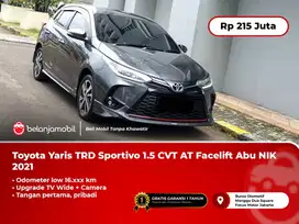 [ LOW KM ] Toyota Yaris TRD Sportivo 1.5 CVT AT Facelift 2021/2022