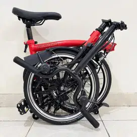 BROMPTON H6Ld RED ROCKET BLACK EDITION 2019 - BRAND NEW