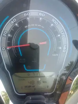 Honda Scoopy keyles pajak on, mesin Alus, body mulus, km rendah