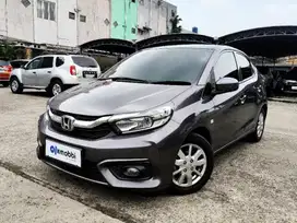 DP MURAH - Honda Brio Satya 1.2 E Bensin-AT 2020 Abu-Abu