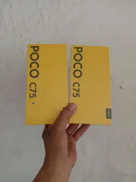 [ Fast respon WA ] Poco C75 NFC 8/256 Garansi resmi 15bulan