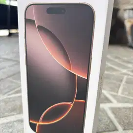New Iphone 16 promax 256 resmi ibox