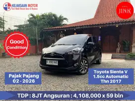 Toyota Sienta V 1.5cc Automatic Th.2017