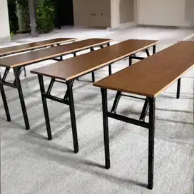 Meja Lipat IBM Size 140 Cm/ Meja Lipat Pertemuan/ Meja Hotel