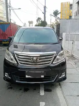 DIJUAL TOYOTA ALPHARD 2012 WARNA HITAM