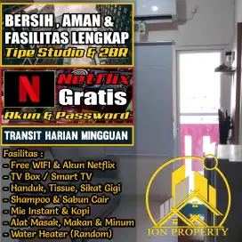 TOWER NERINE 2KAMAR SEWA TRANSIT HARIAN APART GREEN PRAMUKA ATAS MALL
