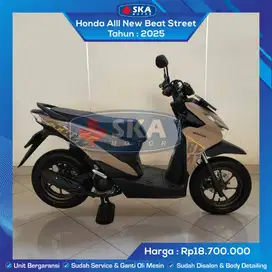 KM BARU 500 Honda All New Beat Street Tahun 2025