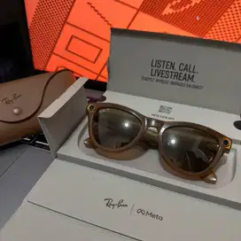 Kacamata Pintar Ray-Ban Meta Smart Glasses - Caramel Brown