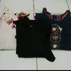 Jual baju 3 pcs atasan wanita