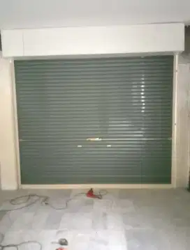Rolling Door Folding Gate Kusen Almunium Murah