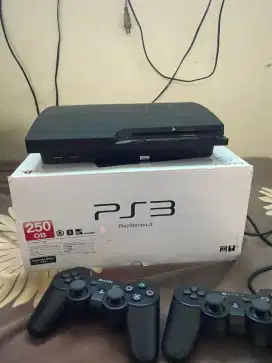 Di jual PS 3 250 pemakaian baru 2 bulan