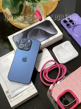 Iphone 15 pro 128GB iBox garansi on