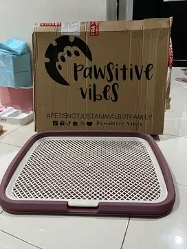 pet toilet pawsitive vibes