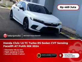 [ SENSING] Honda Civic 1.5 TC Turbo RS Sedan CVT Facelift AT 2024/2025