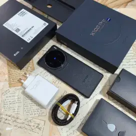 Vivo X100 Pro 5G 16/ 512GB Like New Garansi 12 Agustus 2025 - Black