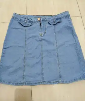 Rok mini jeans no deffect