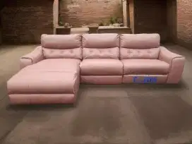 Sofa Reclining Electric Cheers Manchester letter L mulus istimewa