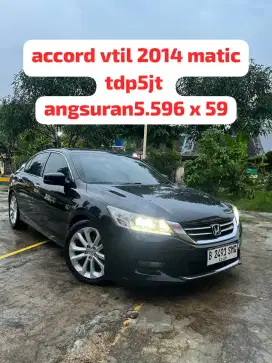 tdp 5jt angs 5.596 x 59 Honda Accord 2.4 vtil 2014 matic at