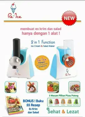 Alat pembuat Ice dan Salad (Re-ice)